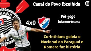 PÓS-JOGO: CORINTHIANS 4x0 Nacional-PAR