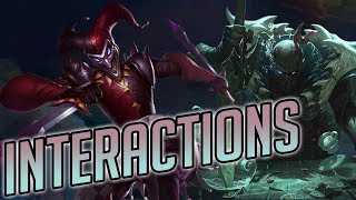 Pyke and Shaco Interactions