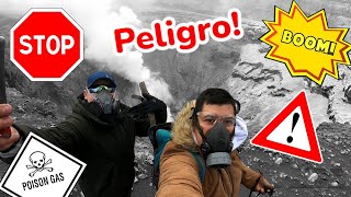 Las mejores imágenes del crater del volcán Popocatépetl