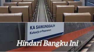 Penikmat Pemandangan KA Sawunggalih Hindari Kursi Ini ||#kai #kasawunggalih #stasiunkutoarjo