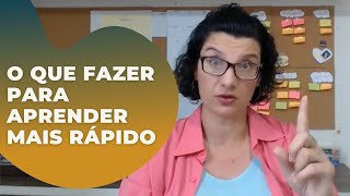 O que fazer para aprender inglês mais rápido