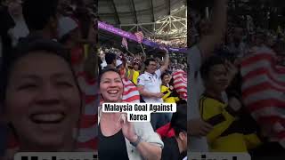 Malaysia Goal Against Korea #2023 #football #qatar #asiancup2024