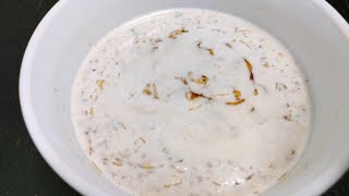 Healthy Oats recipe/overnight oats recipe/simple oatsmeal recipe #oats#yt#shorts