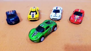 Unboxing and Review of Collections Metal Push Back Die Cast Car with Plastic Parts for gift