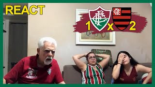 FAMÍLIA TRICOLOR REAGE À 1 FLUMINENSE X 2 FLAMENGO - CAMPEONATO BRASILEIRO 2022