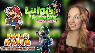 Paper Mario TTYD & Luigi's Mansion 2 HD (Nintendo Switch) First Playthrough