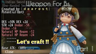 Fill stats Weapon Dex10% Dex24 Str24 Part1 - TORAM ONLINE - Cap 240