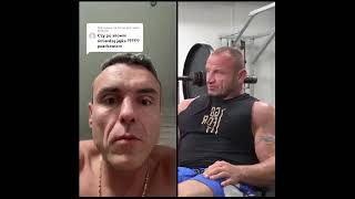 Czy po siłowni śmierdzą jaja?#mariuszpudzianowski #siłownia #tatuaż #prysznic