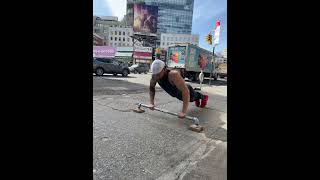 Unstoppable Dog Push on Canal Street | Work doesn’t stop | Limitless NYC