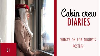 CABIN CREW DIARIES #01 - what's up and overview! ENGLISH VID - legenda em português