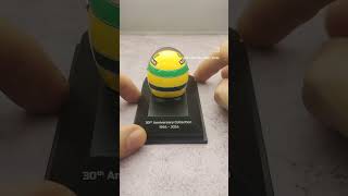 Capacete Ayrton Senna 1991 - CAMPEÃO DO MUNDO Escala 1/8 Minichaps #ayrtonsenna #formula1