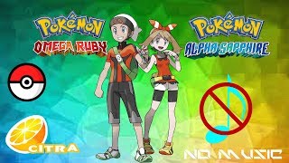 How To Play Pokemon Omega & Alpha Saphire without any Music in Battle (Citra Emulator)