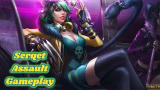 Smite: Assault Gameplay with Serqet(Season 6)Crazy as Kuzenbo-I actually got a decent game..