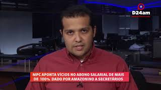 Ministério Púbico de Contas aponta vícios no abono salarial de mais de 100% d