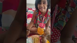 School 🎒📚 ka lunch box kabhi ghar pe khaya hai?? #viral #food #ytshorts #trending #school 🎒📚