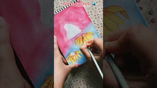 beautiful butterfly 🦋 drawing #drawing and cartoon world 🌎 #shorts#youtube shorts