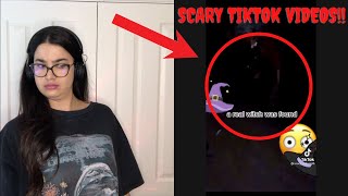 SCARY TIKTOK VIDEOS YOU WON'T WANT TO WATCH ALONE!!