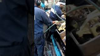 E06. B7 cylinder head removing video(2) / Power plant work.