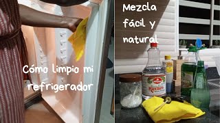 Cómo preparar un desinfectante natural para limpiar tu refrigerador/Organizando mi refrigerador.