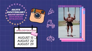 A year of rollerskating! Friday Night Vlog | Instagram Giveaway Series