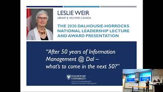 After 50 years of Information Management @Dal - what's to come in the next 50?