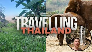 JUNGLE TREKKING, WATERFALLS, RAFTING & ELEPHANTS | CHIANG MAI 2023 | TRAVELLING THAILAND EPISODE 2