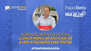 PAPO RETO #79 - VALE DO IVAÍ TELECOM - Com Luiz Carlos Gil🗣 CANAL HP/PODCAST