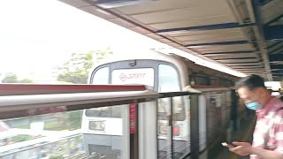 KHI on NSL -- SMRT KHI C151 127/128 departing Bukit Gombak (towards Marina South Pier)