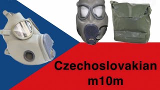 The Czechoslovakian m10m gas mask