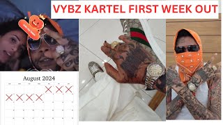 Vybz Kartel First Week Out!