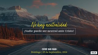 [San Juan] No hay neutralidad