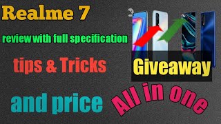 REALME 7!Realme 7 tips and tricks! Realme 7 review with full specification! Giveaway! hidden Frature