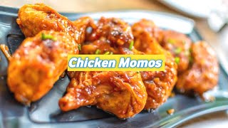 How to make chicken momos recipe in hindi | #indiantreasurefoodie