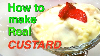 HOW TO MAKE CUSTARD - FRUIT CUSTARD - CHILLED FRUIT CUSTARD