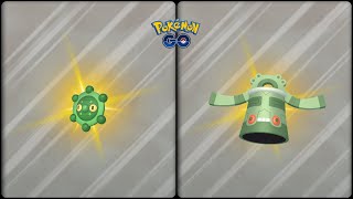 Pokemon Go: Evolving Shiny Bronzor into Bronzong