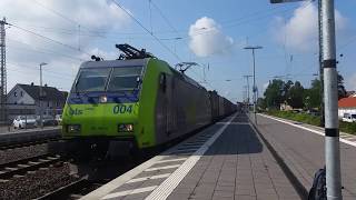 Züge am Bahnhof Gau Algesheim: 160 km/h IC Durchfahrten, vlexx LINT, BR 460,ICE T...