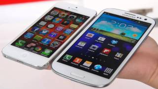 Samsung Galaxy S4 vs. iPhone 5 Drop Test