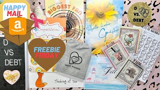 Freebie Friday & Happy Mail: 15 free budgeting printables and a million Amazon packages 💌📦😱📦💌