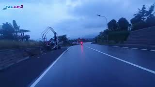 suasana Subuh jalan Baru menuju Palutungan