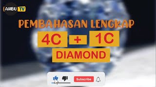 CARA MEMILIH BERLIAN TERBAIK - BERLIAN ASLI ATAU PALSU 4C DIAMOND - MOISSANITE PERMATA BATU MULIA