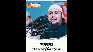 পরকালের স্বার্থ ছাড়া মুমিন চলে না ।। 🎙️Abu Toha Muhammad Adnan ... #shorts #youtubeshorts #abutoha