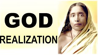 HOLY MOTHER SRI SARADA DEVI ABOUT GOD REALIZATION