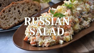 Russian Salad / Ruska Salata I Our family recipe