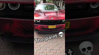 Dodge challenger 🤨, the paint 💀 #car #edit #cool #carpaint #fypシ #viral #shorts