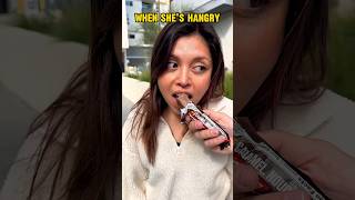 When your girl is hungry #hungry #hangry #snickers #girlfriend #comedy