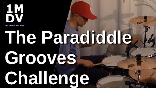 1MDV - The 1-Minute Drum Video #35 : The Paradiddle Grooves Challenge