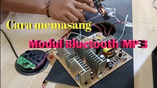 Cara pasang modul Bluetooth MP3 ke spiker aktif polytron