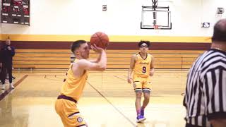 SJB Sr Boys Bball vs KCC Exhibition Highlights - 11/22/21