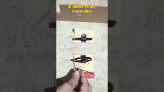 Diy Simple Wireless Power Transfer 🔥☝️#shorts #shortvideo