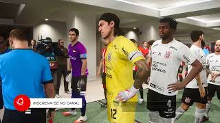 PES 2021 - Corinthians x Estudiantes - Simulação Sulamericana 2023